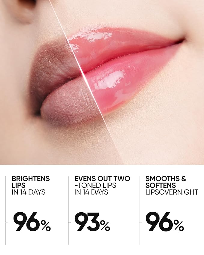 Hydrating Brightening Lip Serum, Nourishing Hydration Tinted Lip Stain, Plumping Lip Gloss with Polypeptide Squalane (00 Clear)-Velvo Beauty