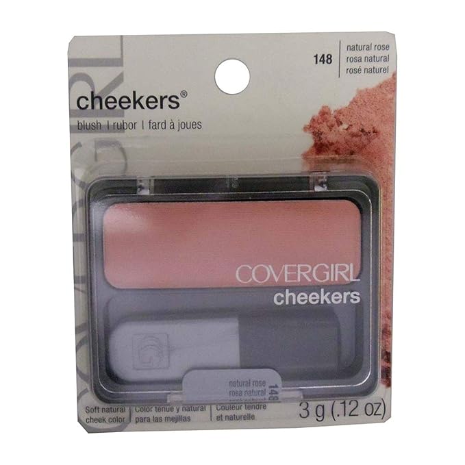 COVERGIRL - Cheekers Blush, Soft, blendable, lightweight formula, easy & natural look, 100% Cruelty-Free-Velvo Beauty