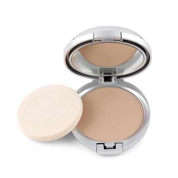 Natural Mineral Makeup Foundation- A Healthy Full Coverage Vegan Pressed Powder. Made in USA (Bare Beige)-Velvo Beauty