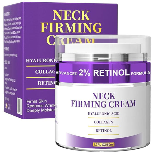 Retinol Cream for Face, Neck Creams for Tightening and Firming, Anti Aging Face Moisturizer for Face, Day & Night Moisturizing with Collagen, Hyaluronic Acid for Sagging Skin, Wrinkle, 1.7 Fl OZ-Velvo Beauty