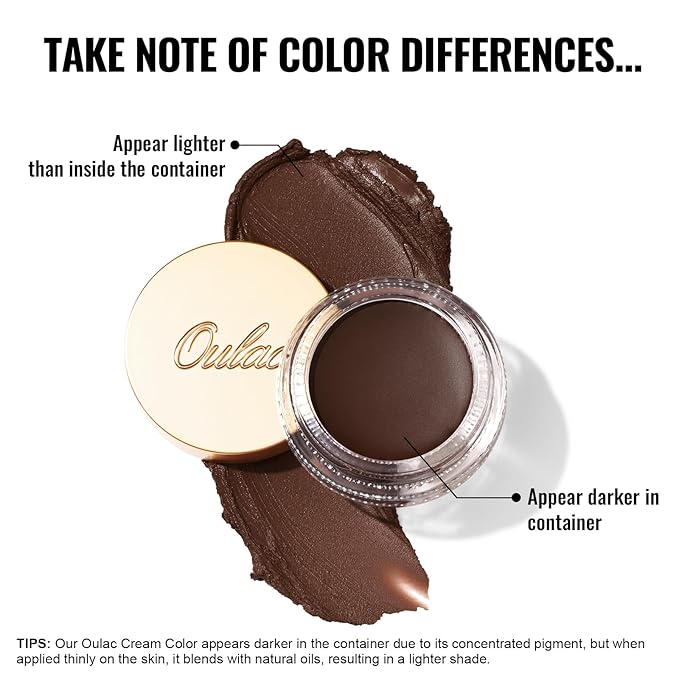 Oulac Matte Eyeshadow 3-in-1 Eyeshadow Eye Primer&Eyeliner Highly Pigmented Waterproof Smudge-proof Long Lasting Wear Smooth&Blendable Formula for Natural Look,Vegan & Cruelty-Free,CM07-Velvo Beauty