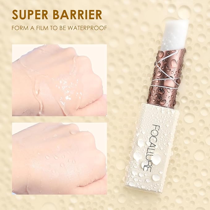 FOCALLURE Pore Filler Targeted Stick,Pore-minimizing Primer Stick with Lightweight Formula,Create a Perfectly Smooth and Matte Finish,Face Primer for All Skin Types Makeup-Velvo Beauty