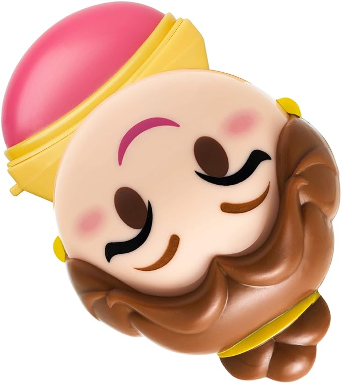 Lip Smacker Disney Beauty And The Beast Belle Emoji Flavored Lip Balm, Belle, Last Rose Petal, Clear, For Kids-Velvo Beauty