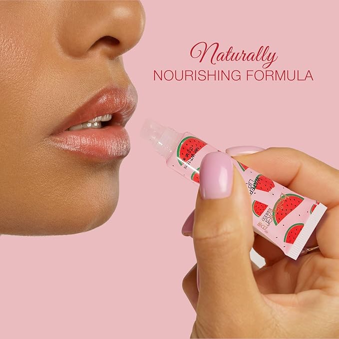 bellapierre Cosmetics 5-Piece Natural Lip Balm Kit | Moisturizing Lip Gloss | Fruit Flavored Liquid Lip Balm Collection-Velvo Beauty