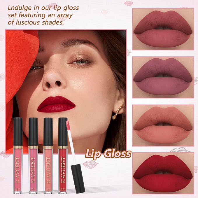 Makeup Kit Makeup Sets for Teens Makeup kits for Women Teenagers Make up Eyeshadow Palette Foundation Concealer Lipgloss Loose Powder Makeup Kit for Women Full Kit-Velvo Beauty