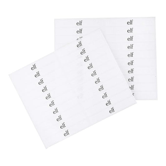 e.l.f., Line & Define Eye Tape, Skin-Safe Makeup Tape, Latex-Free, Helps Create Dramatic and Defined Eye Looks, 2 Sheets of 20 Strips (40 Strips), 20 Count (Pack of 2)-Velvo Beauty