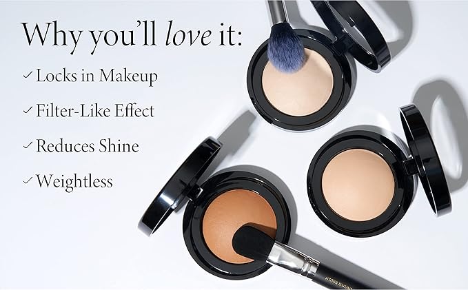 LAURA GELLER NEW YORK Baked Blurring + Setting Powder, Translucent Makeup Setting Powder For Soft-Focus Finish Minimize Fine Lines and Pores, Tan/Deep-Velvo Beauty