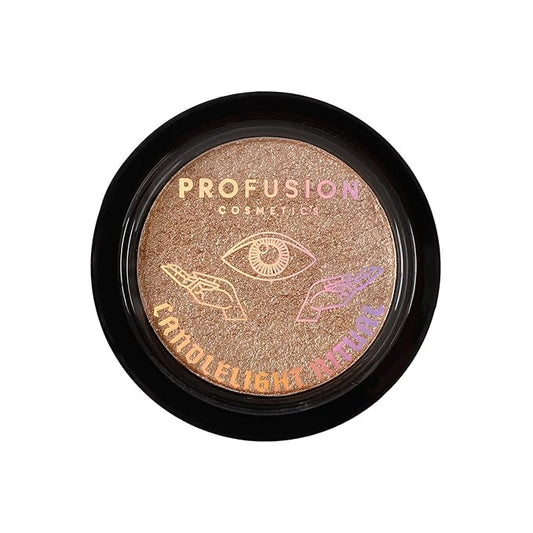 Profusion Cosmetics Candlelight Ritual Highlighter, Unleash Your Inner Glow and Illuminate Your Look with Premium Cream to Powder Beauty Tool for Effortless Glamour-Velvo Beauty