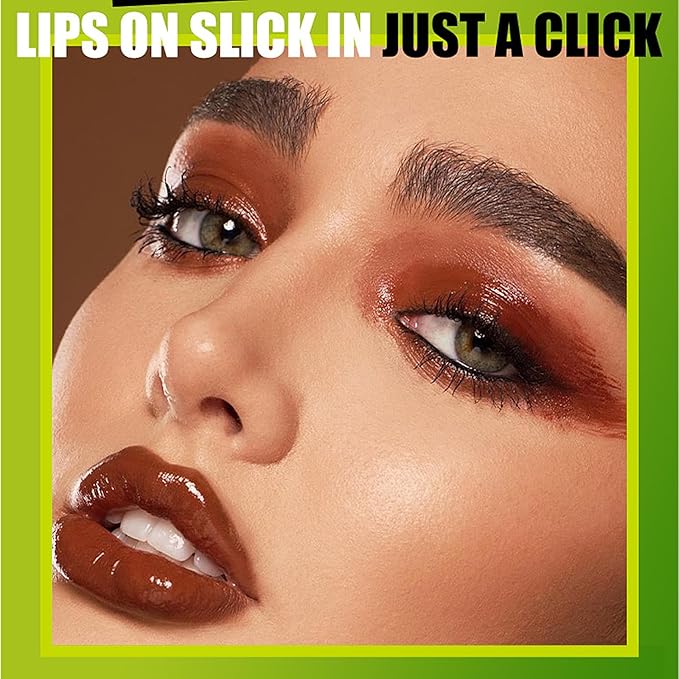 3 Colors Slick Click Lip Balm Set Hydrating Jelly Lipstick Tinted Lip Stain Lip Gloss, Moisturizing, Lightweight, Buildable, Pigmented Vegan Lip Balm, Glossy Lip Makeup for Girls (B)-Velvo Beauty