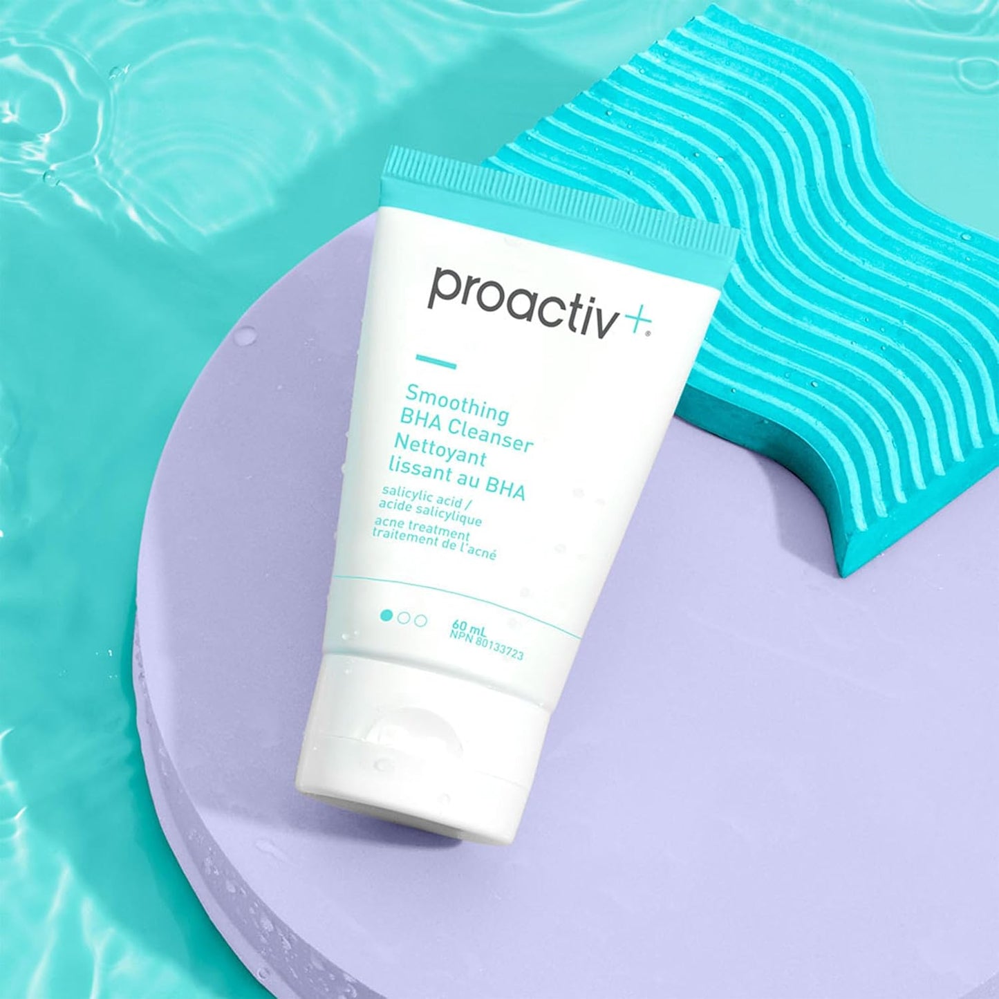 Proactiv+ Smoothing BHA Cleanser, 6 oz, Unscented Acne Treatment for All Skin Types, 1% Salicylic Acid Cleanser with Soothing Aloe-Velvo Beauty
