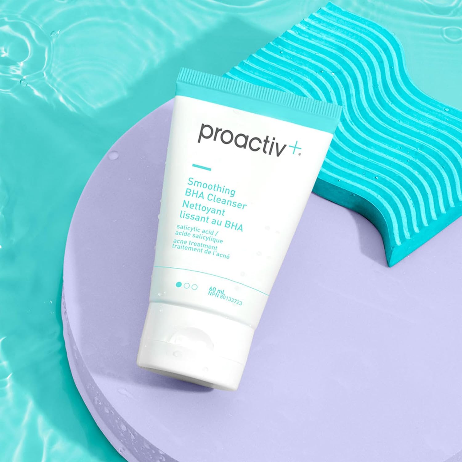 Proactiv+ Smoothing BHA Cleanser, 6 oz, Unscented Acne Treatment for All Skin Types, 1% Salicylic Acid Cleanser with Soothing Aloe-Velvo Beauty