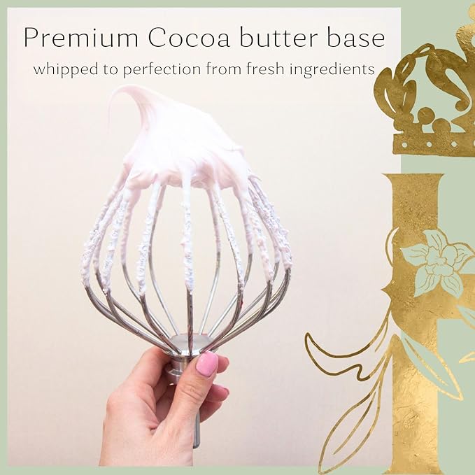 Bump Butter: 100% Natural Whipped Cocoa Butter Formula for Growing Baby Bumps - Soothing & Nourishing with Neroli & Frankincense - 3.4 Fl Oz/100 ML-Velvo Beauty