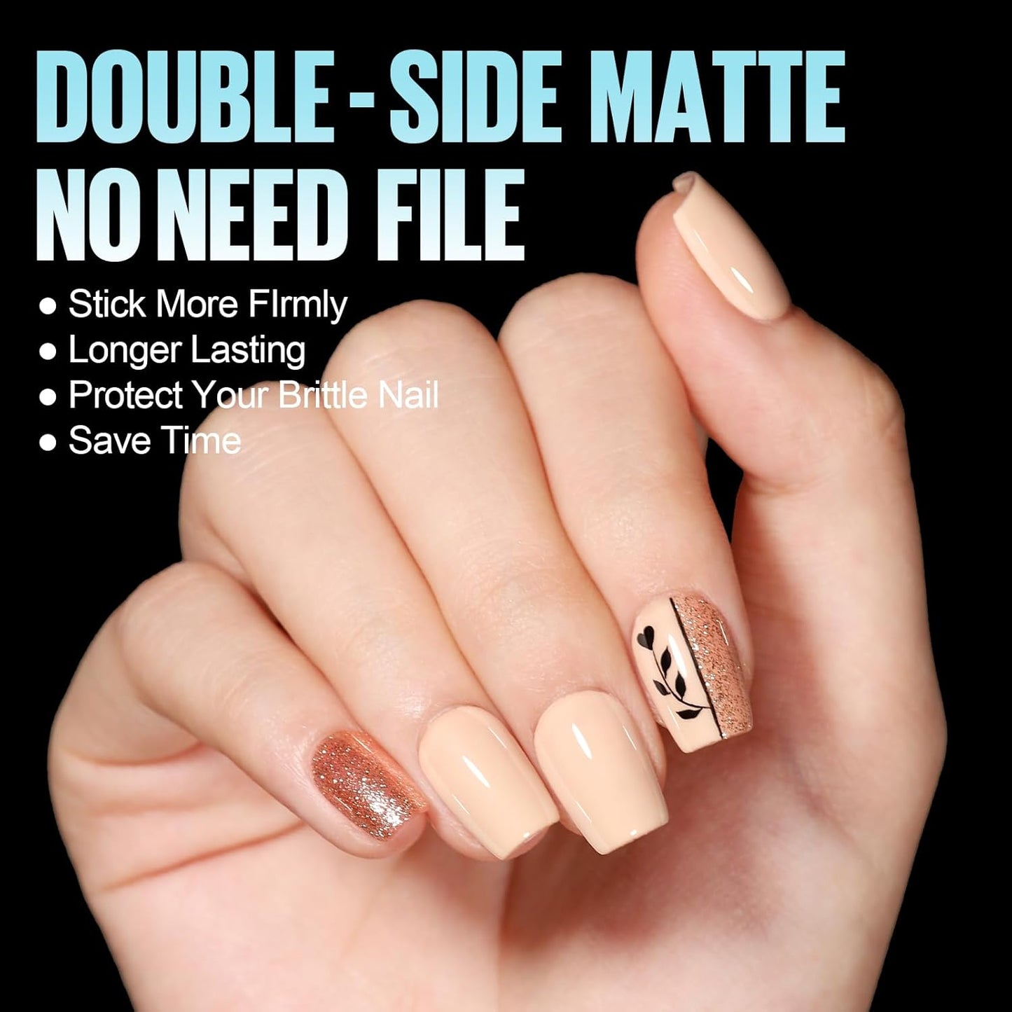 TOMICCA Extra Short Coffin Nail Tips, 360Pcs Extra Short Gel Tips Full Matte Soft Nails Tips, Fake Acrylic Coffin Nail Tips for Dip Powder Gel Polish 15 Sizes-Velvo Beauty