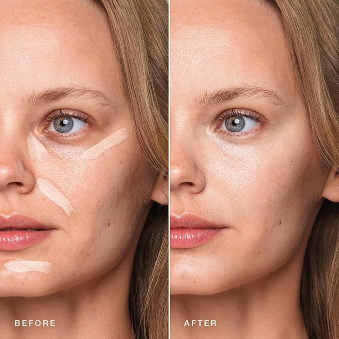 Jouer Essential High Coverage Concealer Pen - Under Eye Concealer for Dark Circles - Brightening Makeup for Eye Circles - Color Corrector Eye Primer with Hyaluronic Acid and Vitamin E-Velvo Beauty