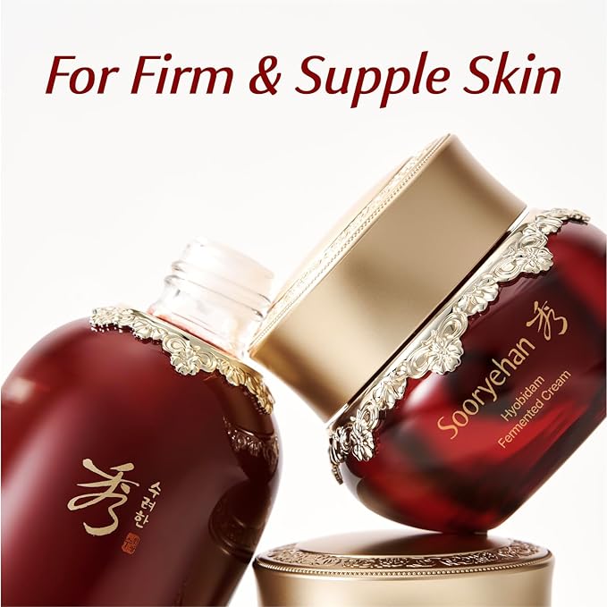 Sooryehan Hyobidam Face Moisturizer for Women. Korean Skin Care (Cream, 1.7fl oz) - Korean Facial Care. Wrinkle Cream for Women, Night Cream for Face with Wild Ginseng & Snow Fungus.-Velvo Beauty