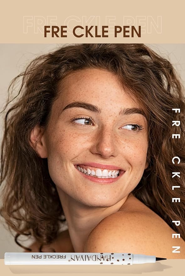 Freckle Pen 4 Colors Available, Natural Lifelike Freckle Makeup Pen, Waterproof Long Lasting Quick Dry - Light Brown, Natural Coffee, Chestnut, Dark Brown (2Pack) (3-Chestnut + 4-Dark Brown)-Velvo Beauty