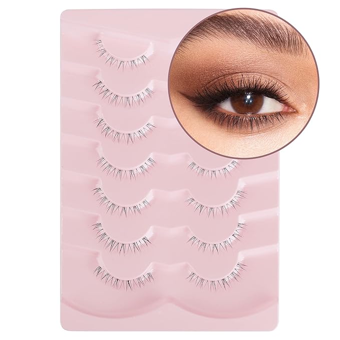 Eyelashes False Bottom Lashes Lower Lashes Fake Bottom Eyelashes 7 Pairs R-2-Velvo Beauty