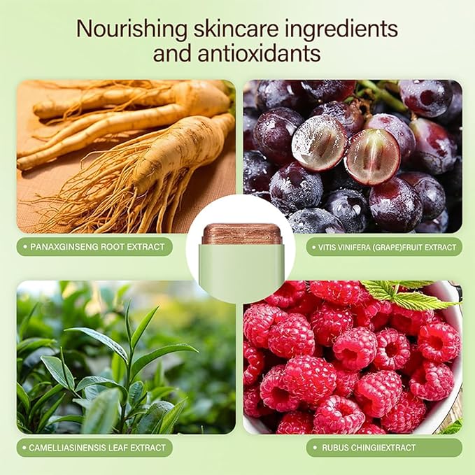 Multi-Use Makeup Blush Stick, Cream Blush Stick, Tinted Solid Moisturizer Stick for Cheek & Eyes & Lips, Waterproof Natural Nude Makeup, Suitable for All Skin (3#Rich Glow)-Velvo Beauty