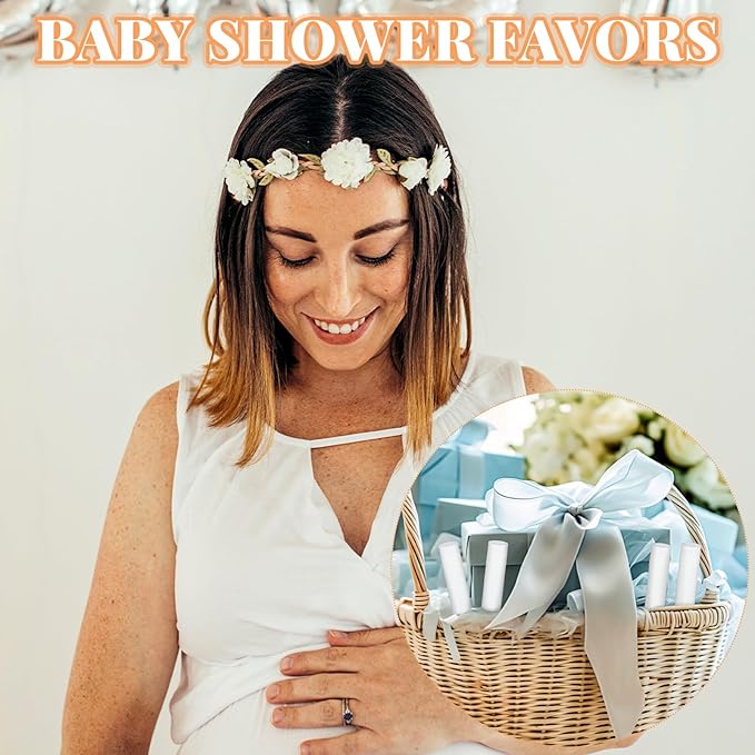 Demissle 300 Pcs Unlabeled Lip Balms Bulk Chapped Stick Blank Mini Lip Balm Gifts Moisturizing Lip Balm Party Favors for Women Homeless Guests Wedding Bridal Shower Baby Shower Favors(Mixed Flavor)-Velvo Beauty