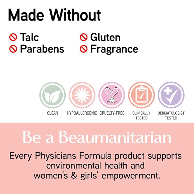 Physicians Formula Mineral Wear Talc-Free Face Powder, Light Coverage Mineral Makeup for Sensitive Skin – Translucent-Velvo Beauty