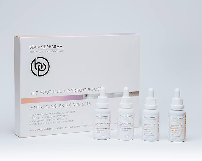 Skin Care Sets & Kits - Youthful and Radiant Anti-Aging Skin Care Sets for Women - 4-in-1 All Inclusive Skin Care Set with Easy to Use Directions-Velvo Beauty