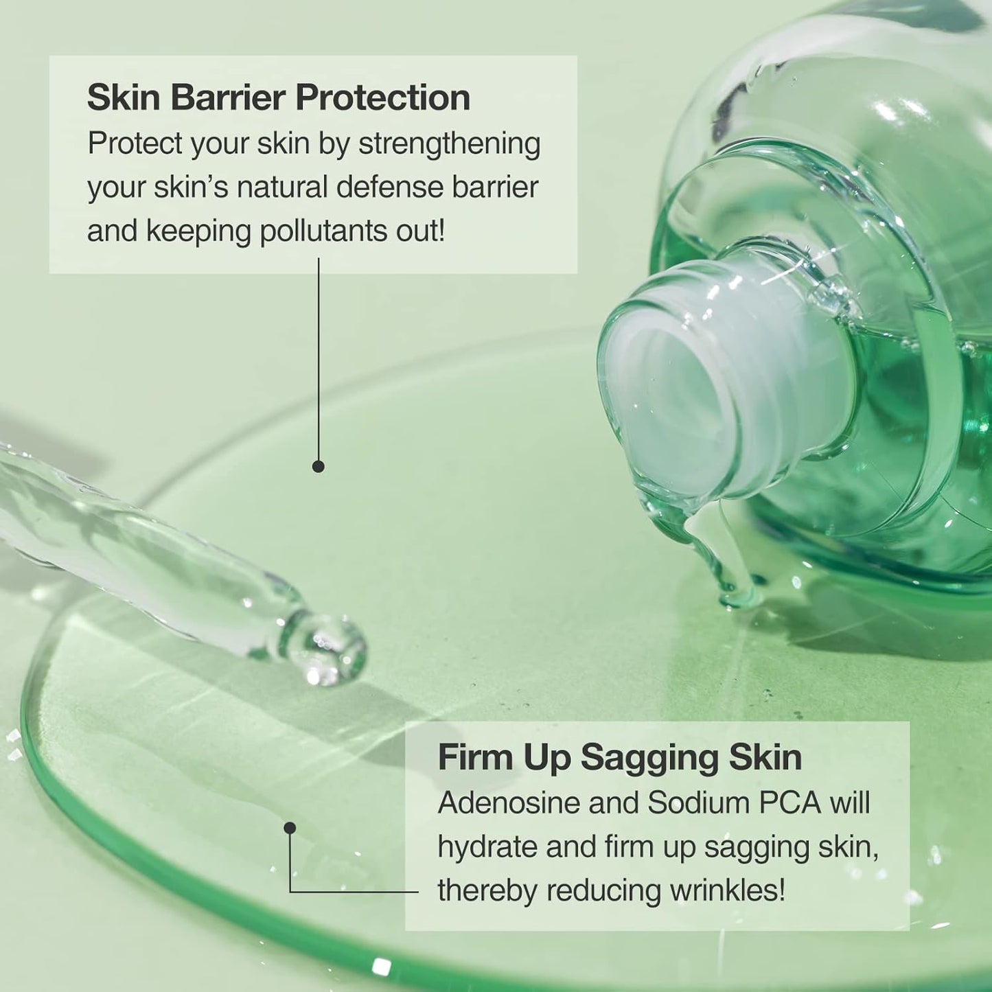 Skin Barrier Fluid – Anti-Wrinkle Ampoule with Adenosine, Hydrolyzed Collagen, Improves Elasticity & Firmness, Hydrating Serum for Dry & Aging Skin. 1.69 fl.oz (50ml)-Velvo Beauty