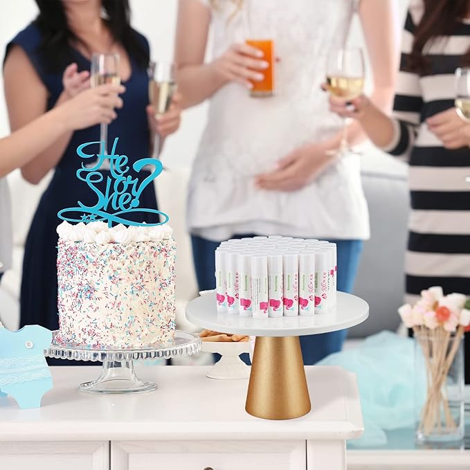 50 Pcs Pink Elephant Favors Baby Shower Lip Balm Party Supplies Bulk for Girls Guests It's a Girl Baby Shower Gifts Gender Reveal Favors Prizes Souvenirs Winners Thank You Appreciation Gifts-Velvo Beauty