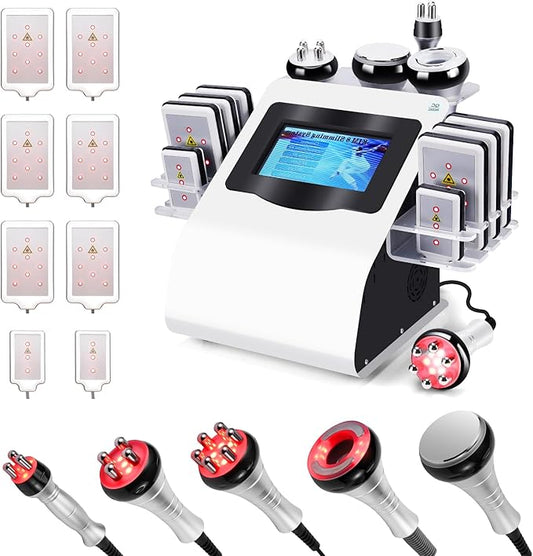 Body Machine Body Multifunctional Beauty Machine Cellulite Device, White-Velvo Beauty