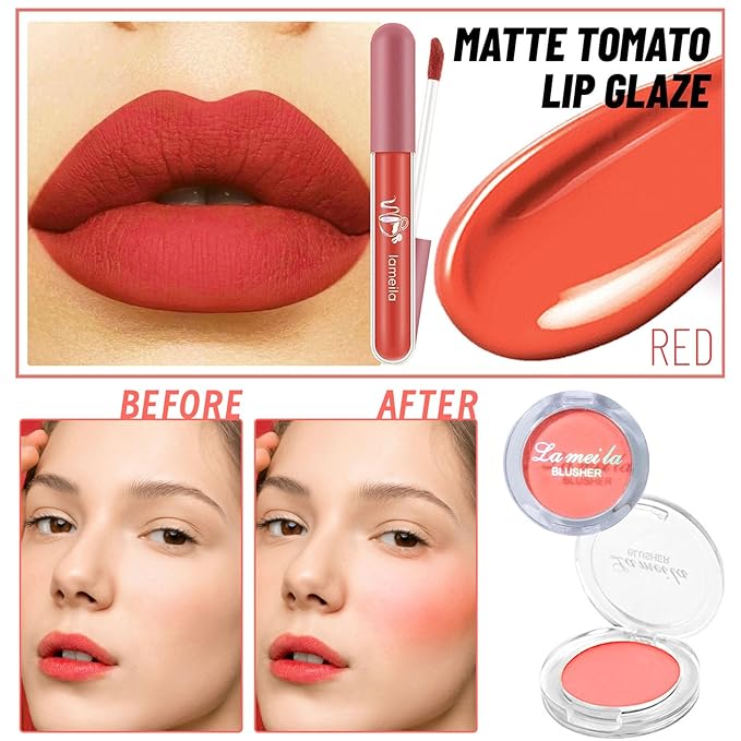 Makeup Set Full Kit for Girls Teens Women, Makeup Present Set, Includes Eyeshadow, Foundation, Blusher, Eyebrow Pencil, Mascara, Eyeliner, Brushes, Lip Gloss, Sponge, Cosmetic Bag-Velvo Beauty