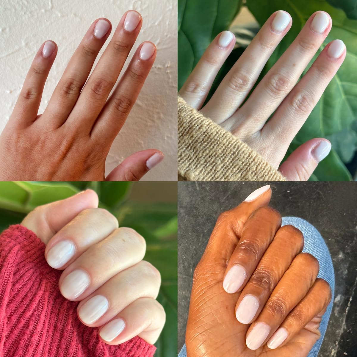 Olive & June Gel Polish | UV LED Nail Lamp Needed | Long Lasting Formula | Up to 21 Days of Wear | Damage-Free Removal | Salon-Quality Manicure at Home | Icing is the Best Part | White Sheer-Velvo Beauty