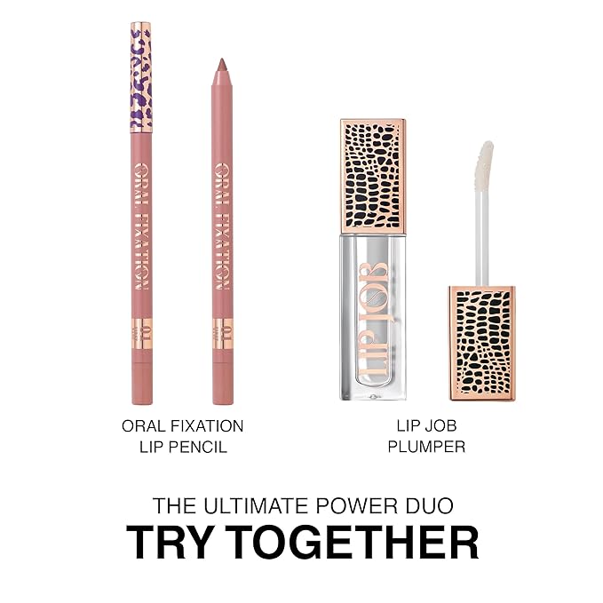 Lip Plumper Gloss Lip Job - Plumping Lip Gloss with Glossy Finish - Lip Pump Gloss with Hydrating & Smoothing Formula - 0.14 Fl Oz (Aura Breeze)-Velvo Beauty