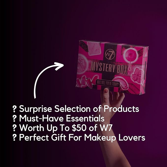 W7 Makeup Set Box - Assorted Gift of W7 Makeup Worth $50-Velvo Beauty