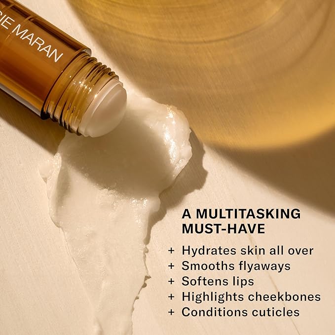 Josie Maran Argan Oil Moisture Stick - Travel Size Under Eye Balm & Face Balm to Restore Skin with Antioxidants & Essential Fatty Acids for a Healthy, Radiant Glow - Vegan & Cruelty-Free (0.35 Oz)-Velvo Beauty