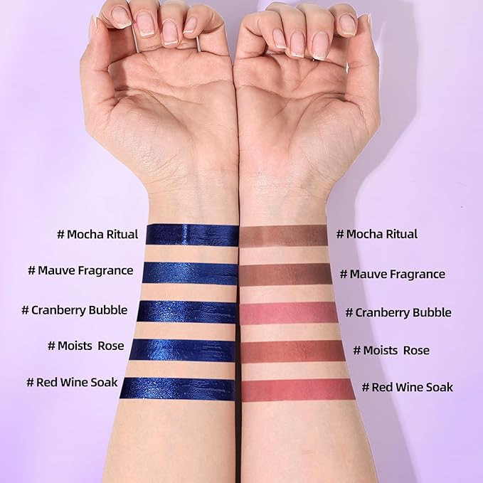 KIMUSE Lip Stain Masque: Peel Off Lip Stain Long Lasting Waterproof 12HR Transfer Proof & Hydrating Tint, Instant Lip Color With Natural Matte Effects, Vegan & Easy To Use-Velvo Beauty