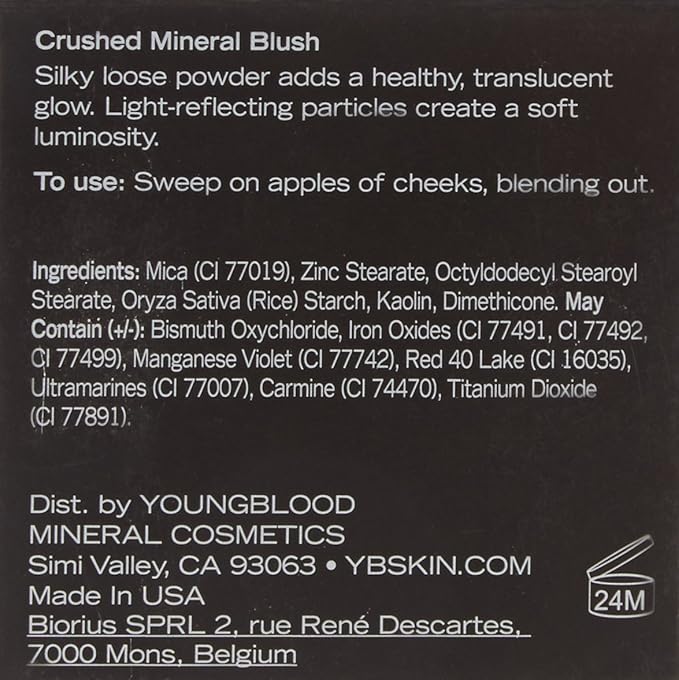 Youngblood Crushed Mineral Blush, Adobe, 3 Gram-Velvo Beauty