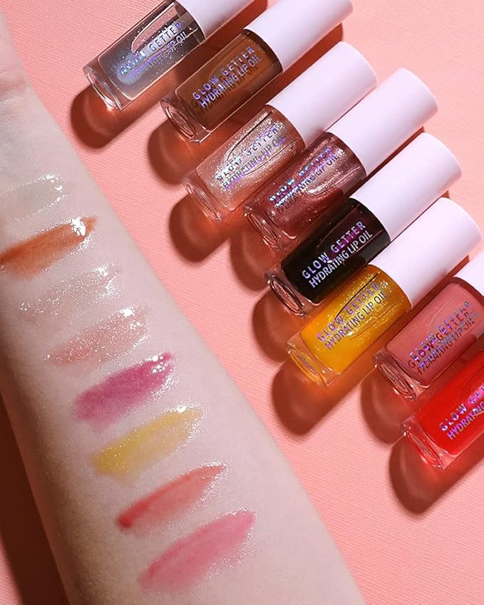 Glow Getter Hydrating Lip Oil (007, Thankful)-Velvo Beauty