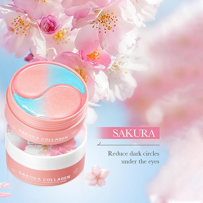 Under Eye Patches for Dark Circles, Puffiness and Eye Bags, Eye Mask,Wrinkle Treatment Anti-Aging Rejuvenating Moisturizing Skin Care 60PCS Collagen Eye Gel Pads Anti-Wrinkle Eye Patches-Velvo Beauty