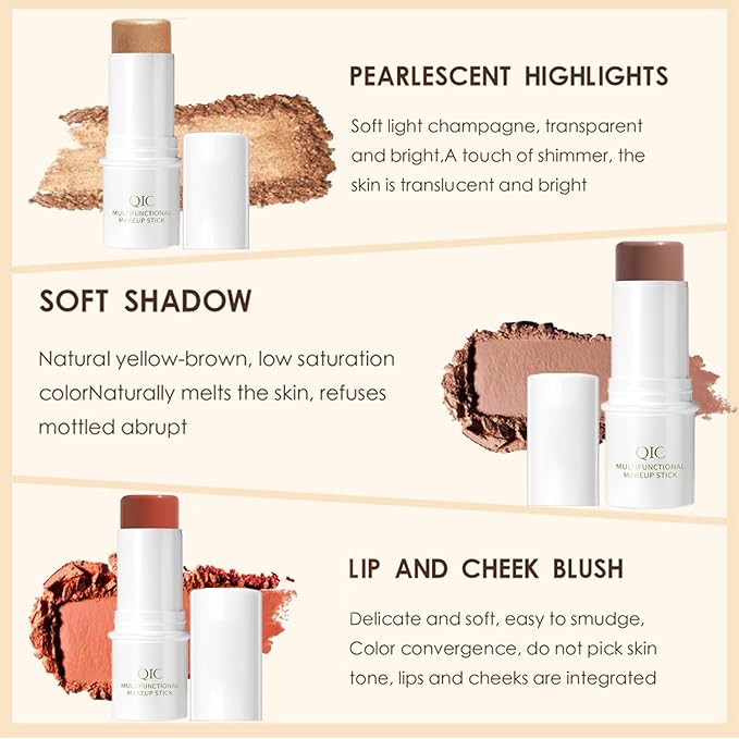 All In One Makeup Kit Full Kit, 3 Pcs Cream Contour Sticks,12 Colors Eyeshadow Palette,Full Coverage Foundation, 6 Colors Lipstick Set, Waterproof Eyeliner and Mascara (101# Porcelain)-Velvo Beauty