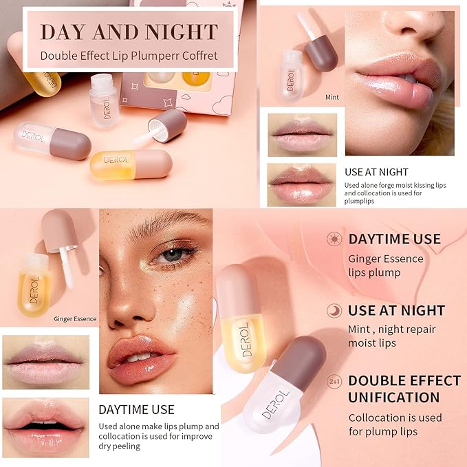 Plumping Lip Oil, Hydrating Lip Glow Oil Cherry, Plumper Lip Gloss Oil Set Clear, Lip Oil Tinted for Lip Care and Dry Lips, Long Lasting Nourishing Lip Glow Oil,Lip Plumper Gloss(001 PINK)-Velvo Beauty