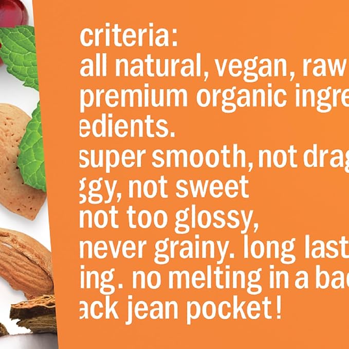 Hurraw! Orange Lip Balm: Organic, Certified Vegan, Cruelty and Gluten Free. Non-GMO, 100% Natural Ingredients. Bee, Shea, Soy and Palm Free. Made in USA-Velvo Beauty