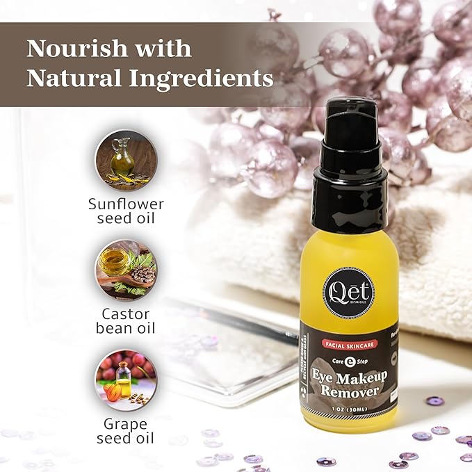 Qēt Botanicals Supple Eye Makeup Remover-Velvo Beauty