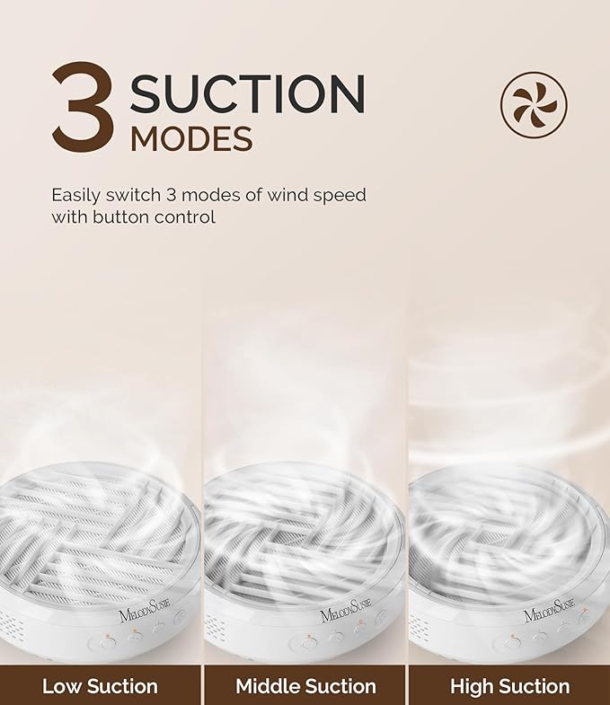 MelodySusie Cordless Nail Dust Collector,Compact Vacuum Fan Rechargeable Dust Collector with Reusable Filter,SProR Powerful Dust Suction Machine for Acrylic Gel Polish Manicure Pedicure at Salon&Home-Velvo Beauty