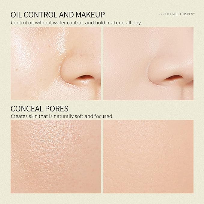 Erinde Nude Translucent Matte Setting Powder with Puff, Face Loose powder Makeup, Oil Control Finishing Powder, Lightweight Blurring Powder, Waterproof, 24H Long-Lasting, Creates Soft Focus Effect-Velvo Beauty