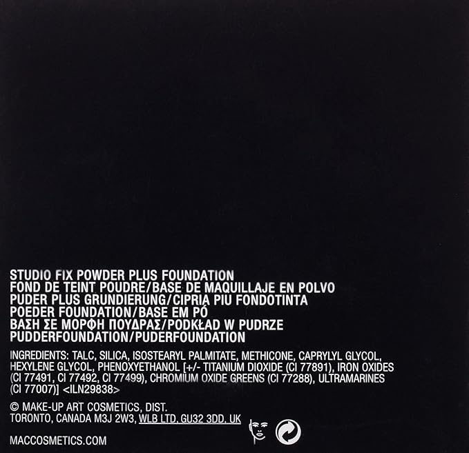 MAC M.A.C. Studio Fix Powder Plus Foundation, NC30, 0.52 Ounce (0773602010509)-Velvo Beauty