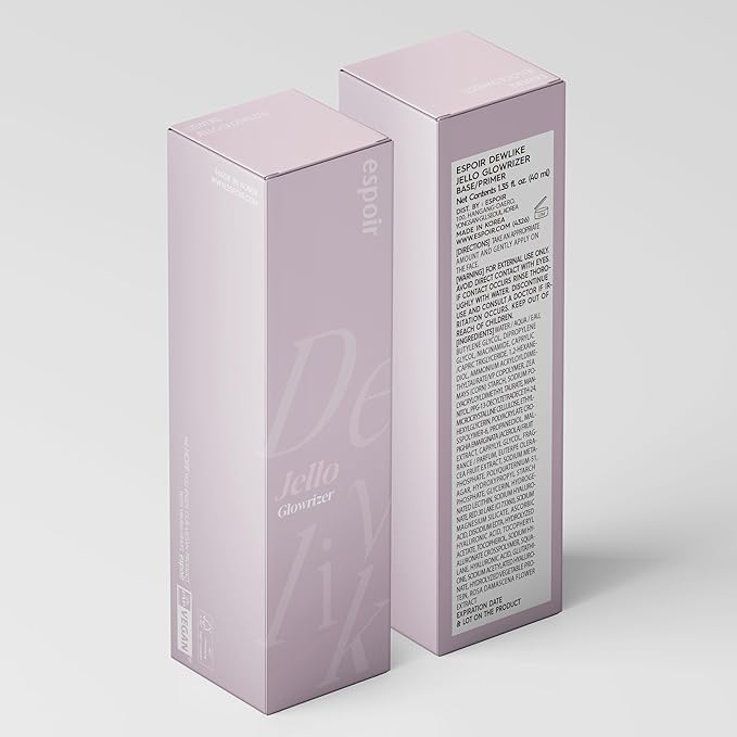 Espoir Glowrizer | Hydrating and Moisturizing Gel-Based Primer for Makeup | 1.35 fl. Oz | Express smooth and glow skin as if Natural-born | Jelly Primer | Recommended for all type of skins-Velvo Beauty