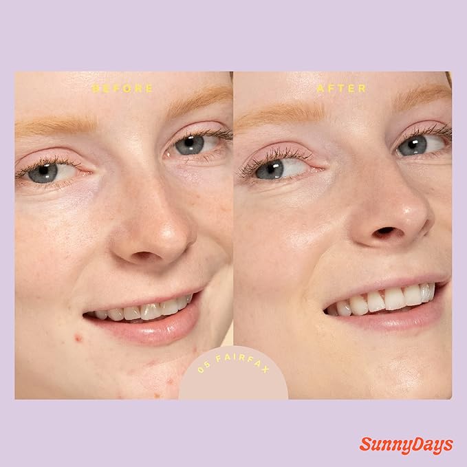 Tower 28 Beauty SunnyDays SPF 30 Tinted Mineral Sunscreen - For Sensitive Skin - 2-in-1 Facial Broad Spectrum UVA/UVB Protection + Foundation - Shade 05 FAIRFAX, 1 Fl Oz-Velvo Beauty