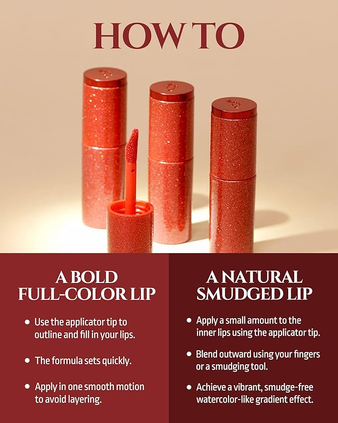 HEVVYMAKEUP Ultra Stay-On Lip Coloring Tint - Vibrant Matte Finish Lip Tint - Long Lasting Airy Weightless Lips with Perfect Fixing - Korean Lip Makeup, Boss Lady, 0.11oz.-Velvo Beauty