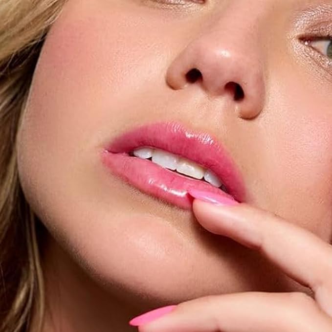 Côte Beauty The Necessity Peptide Lip Shine in Lola - Plumping Coral Lip Gloss with Hyaluronic Acid, Shea Butter & Jojoba Oil - Non-Sticky, Long-Lasting Hydrating Formula-Velvo Beauty