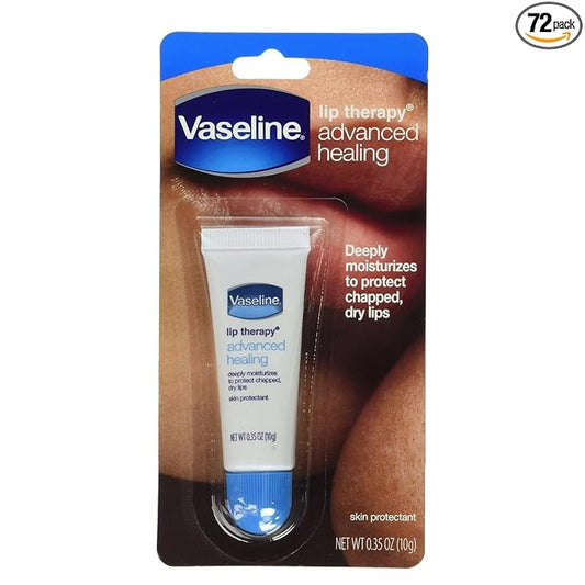 Vas Lip Threpy Orignal Vaseline Lip Therapy Skin Protectant 0.35 Ounce - 72 Units-Velvo Beauty