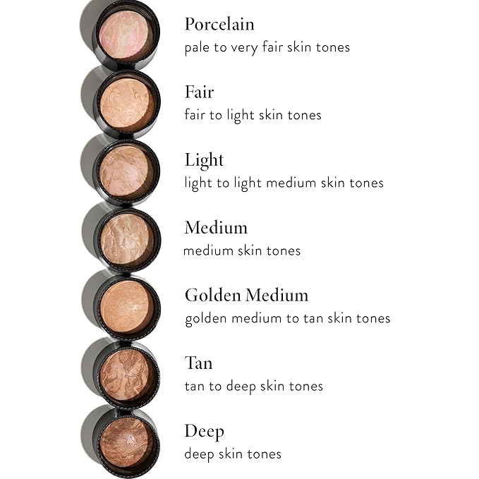 LAURA GELLER NEW YORK Award-Winning Baked Balance-n-Brighten To Go Travel Size Color Correcting Powder Foundation - Golden Medium - Buildable Light to Medium Coverage - Demi-Matte Natural-Velvo Beauty